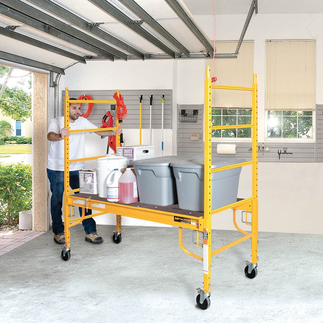 Mobile Adjustable Scaffolding Safe Climb detail